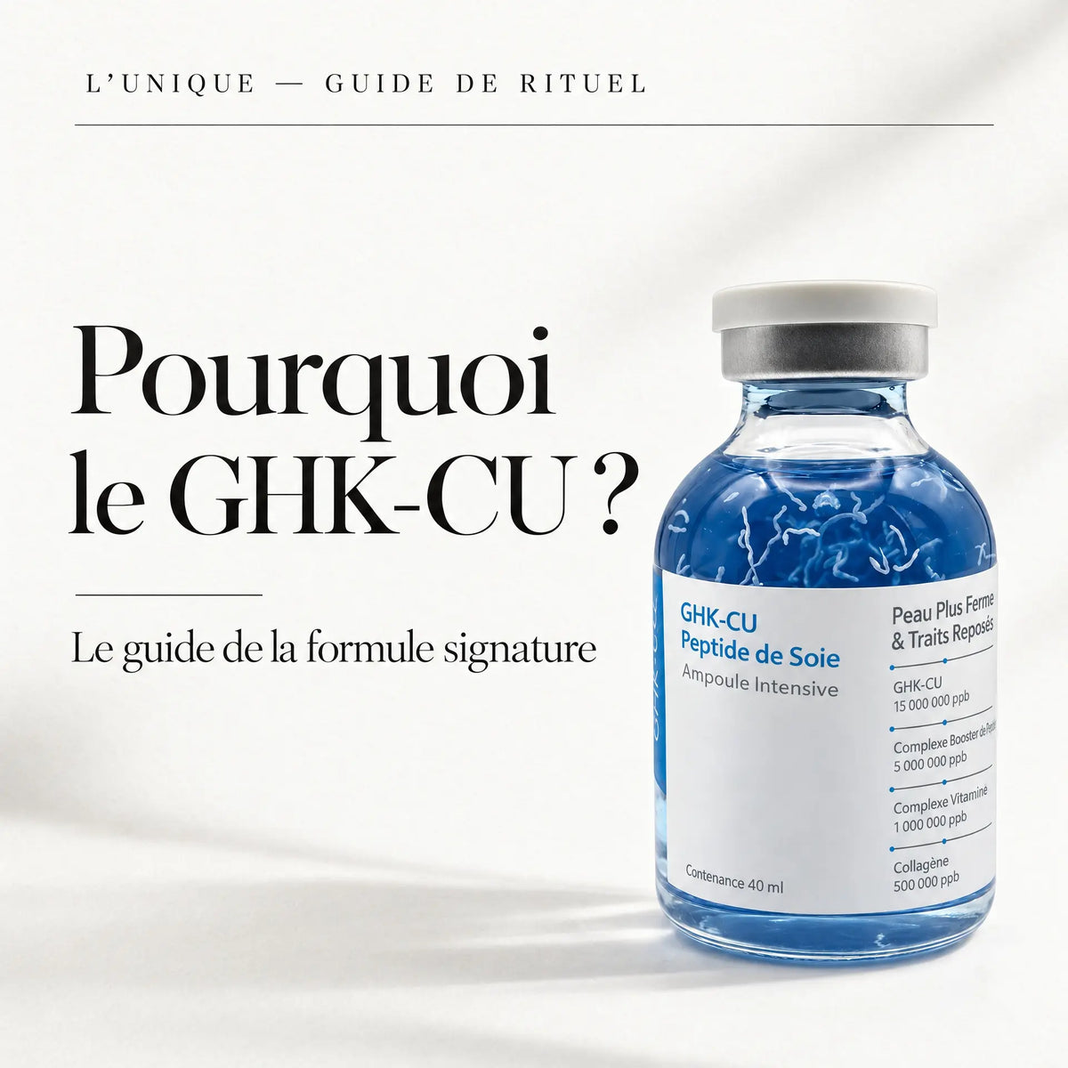 E-book Pourquoi le GHK-CU